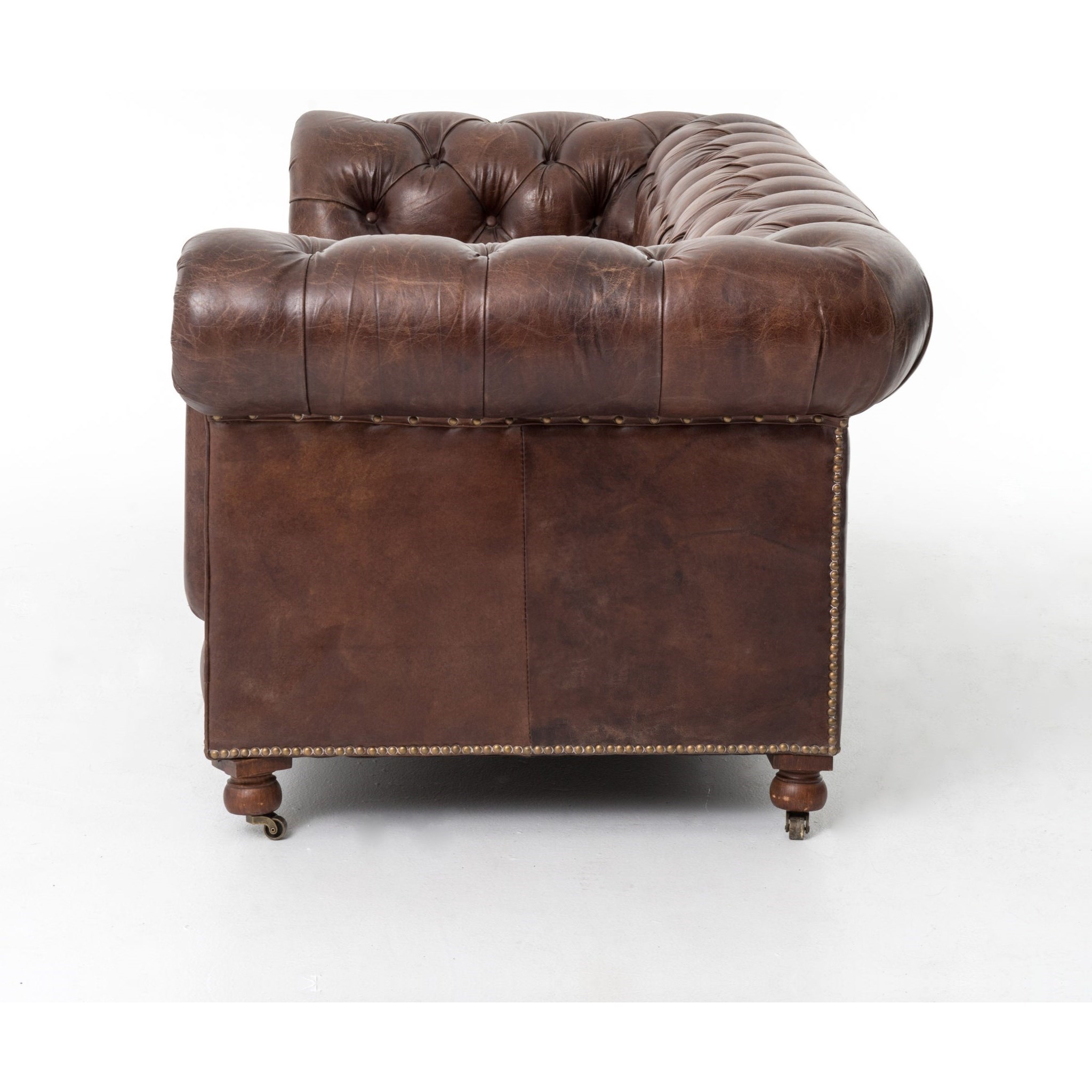Four hands carnegie collection old saddle black larkin deals club chair